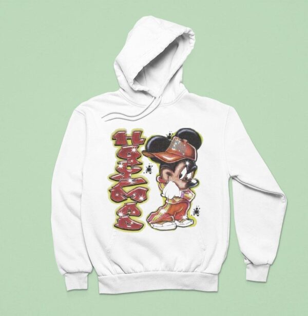 Hoesmad Hood Mickey Mouse Airbrush Hoodie