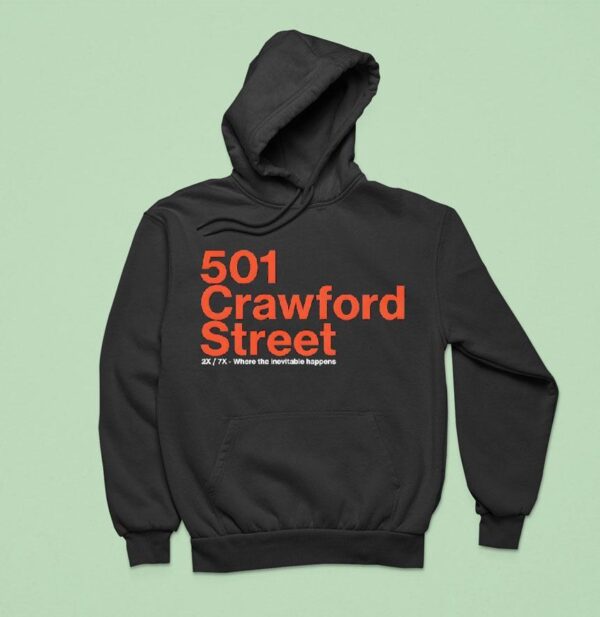 Houston Crawford Street X X Where The Inevitable Happens Hoodie