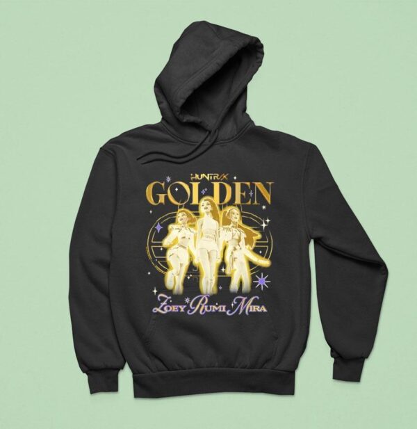 Huntrix Golden Zoey Rumi Mira Retro Hoodie