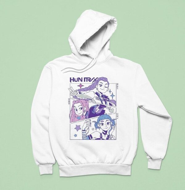 Huntrix Kpop Demon Hunters Characters Hoodie