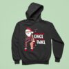 I Check It Once Then I Check It Twice Santa Christmas Hoodie