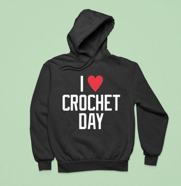 I Love Crochet Day Boston Red Sox Hoodie