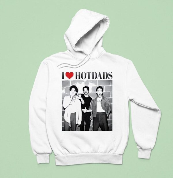 I Love Hot Dads Jonas Brothers Hoodie