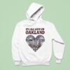 It S All Love In Oakland Hear Hoodie