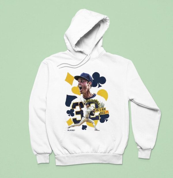 Jacob Misiorowski He S An Ace Milwaukee Brewers Baseball Hoodie