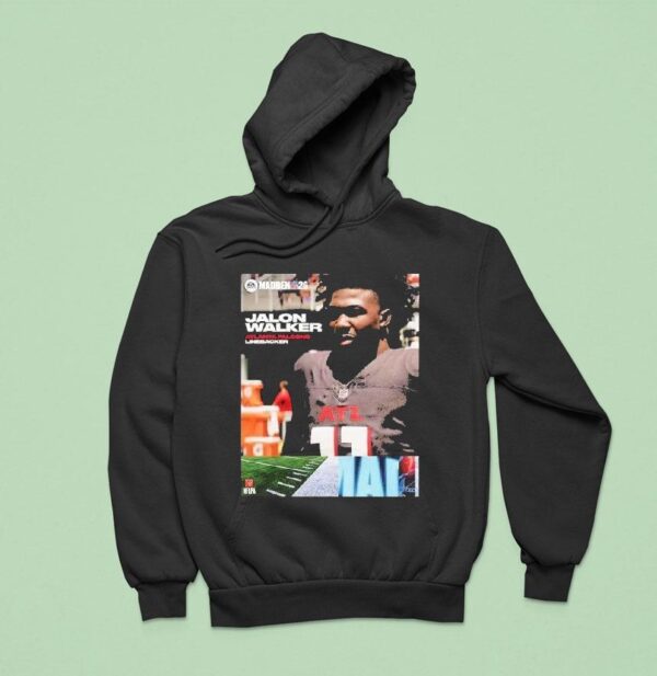 Jalon Walker Atlanta Falcons Rookie Debut Madden Nfl American Football Hoodie