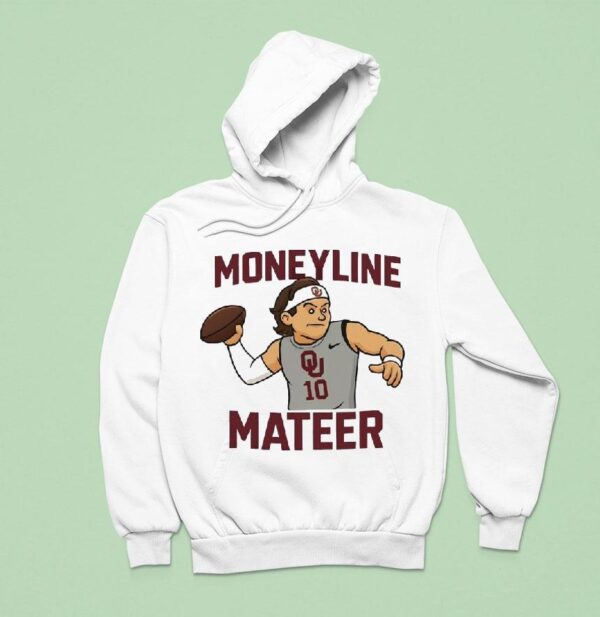 John Mar Oklahoma Sooners Moneyline Mar Cartoon Hoodie