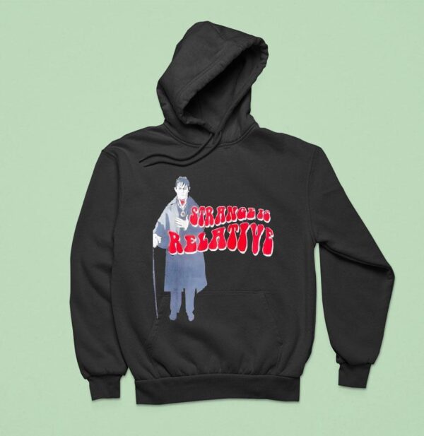 Johnny Depp Strange Is Relative Dark Shadows Film Hoodie