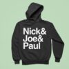 Jonas Brothers Nick Joe Paul Hoodie