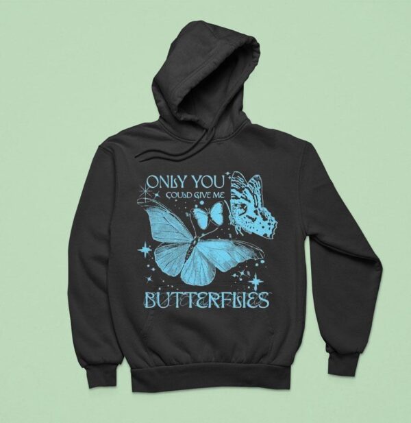 Jvke Only You Could Give Me Butterflies Hoodie