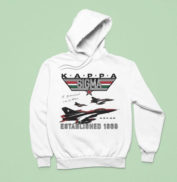 Kappa Sigma Fighter Pilot Est Hoodie