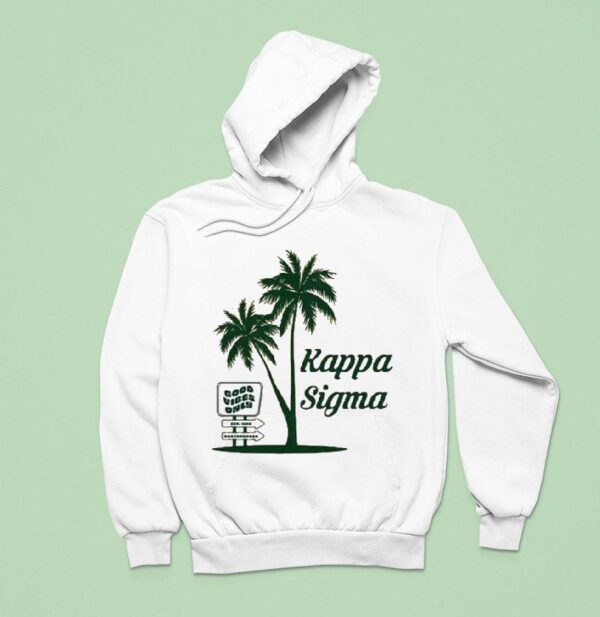 Kappa Sigma Good Vibes Palm Hoodie
