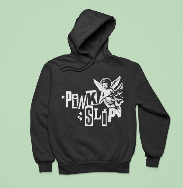 Kerin Cunningham Pink Slip Angel Hoodie