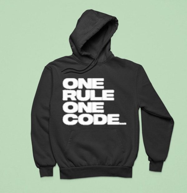 Kevin Ross One Rule One Code Hoodie