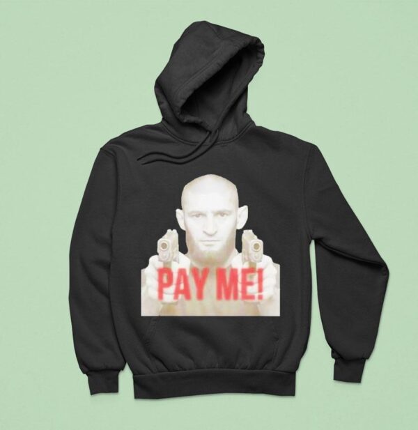 Khamzat Chimaev Gun Pay Me Hoodie