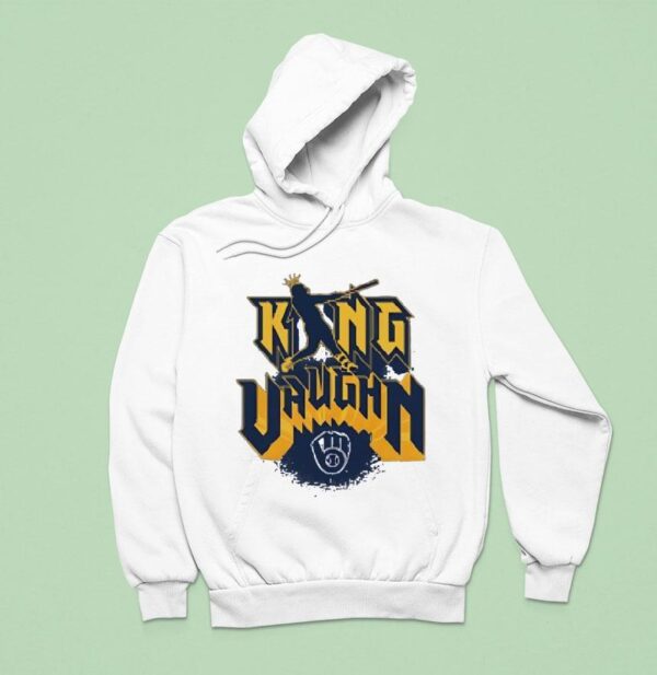 King Vaughn Milwaukee Brewers Baseball Hoodie