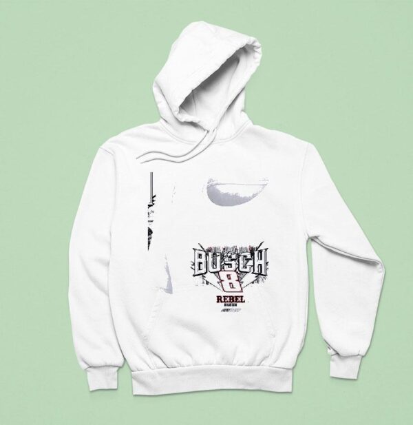 Kyle Busch Richard Childress Racing Team Rebel Bourbon Live Against The Grain Hoodie