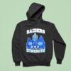 Las Vegas Raiders Strength Skull Hoodie