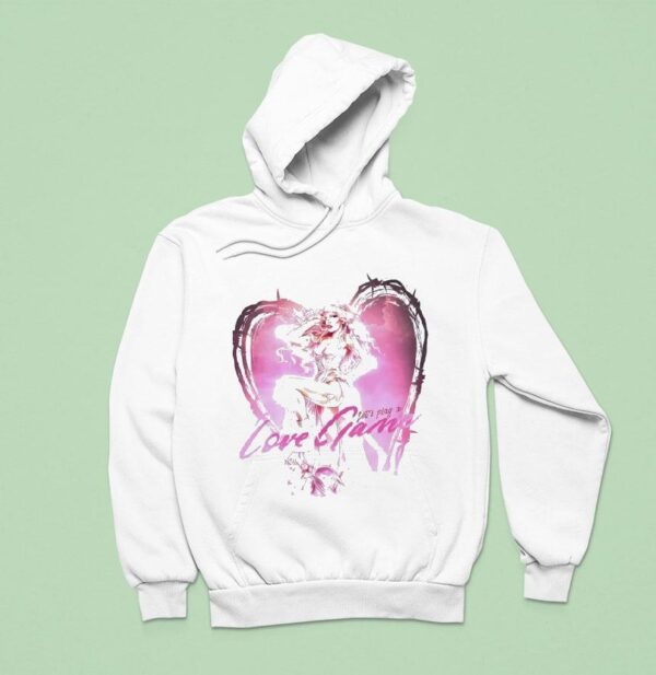 Let S Play A Love Game Graphic Hoodie
