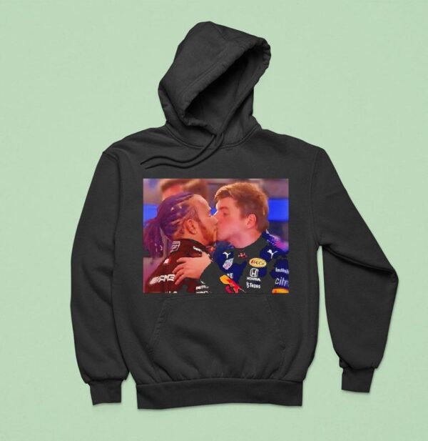 Lewis Hamilton Max Verstappen Kissing Hoodie