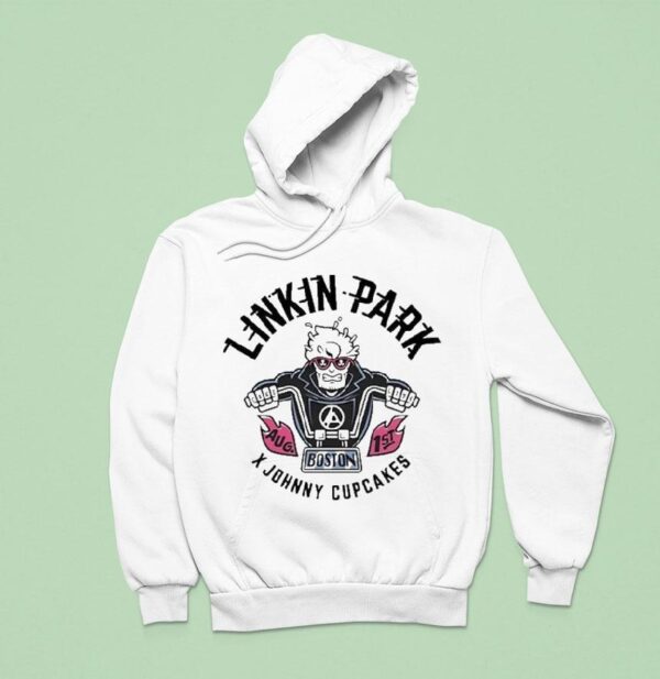 Linkin Park X Johnny Cupcakes Boston Ma Motor Hoodie