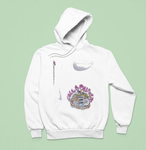 Lollapalooza Stay Safe Lolla Skyline Lineup Hoodie