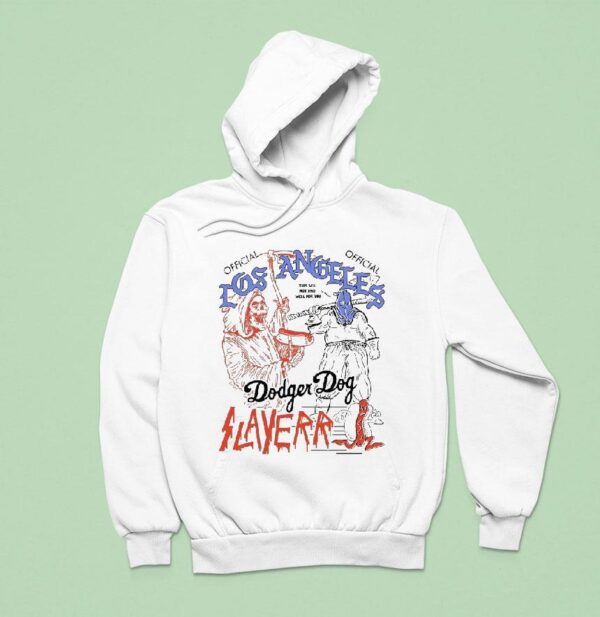 Los Angeles Dodgers Dog Slayers This Will Not End Well For You Hot Dog Hoodie