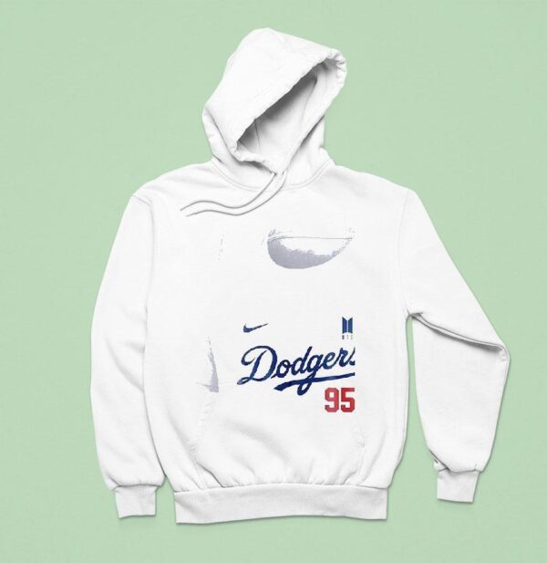Los Angeles Dodgers X Park Jimin Bts Art Signature Hoodie
