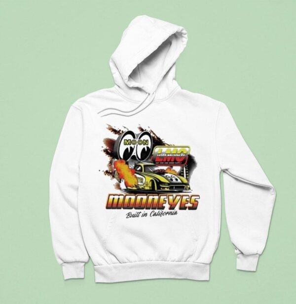Loser Machine Company Mooneyes Burnout Stock Built In California Hoodie