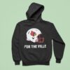 Louisville Cardinals Helmet For The Ville Hoodie