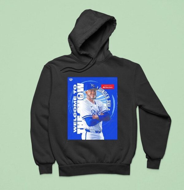 Luinder Avila Welcome To The Show Kansas City Royals Baseball Hoodie