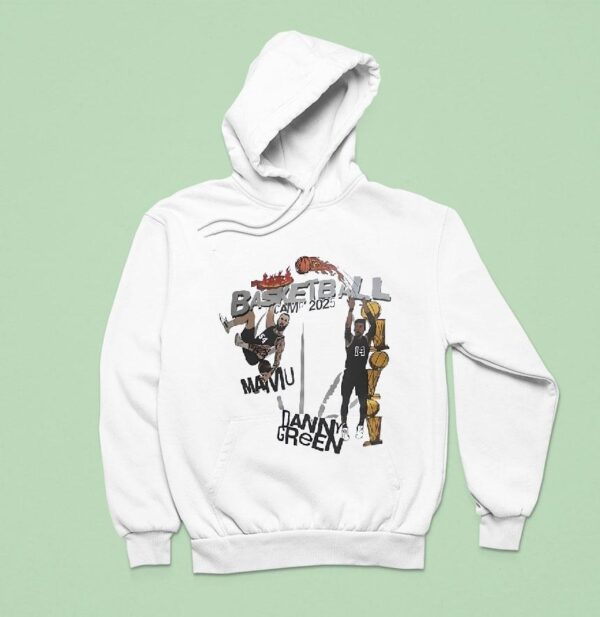 Mamu And Danny Green San Antonio Spurs Basketball Camp Hoodie