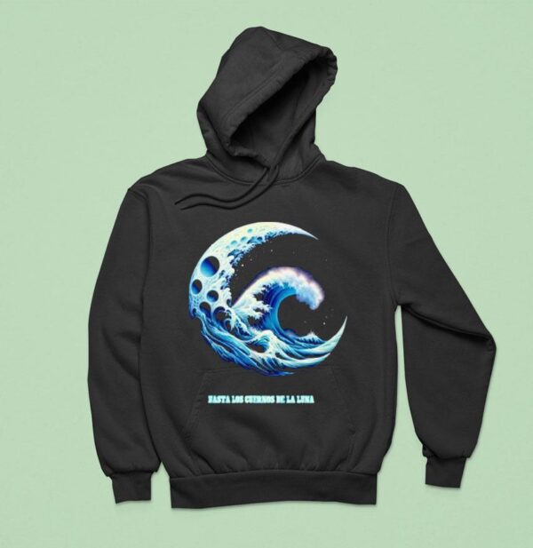 Mar Lara Sudadera Cuernos De La Luna Hoodie
