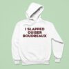 Matthew Bounds Wearing I Slapped Ouiser Boudreaux Hoodie