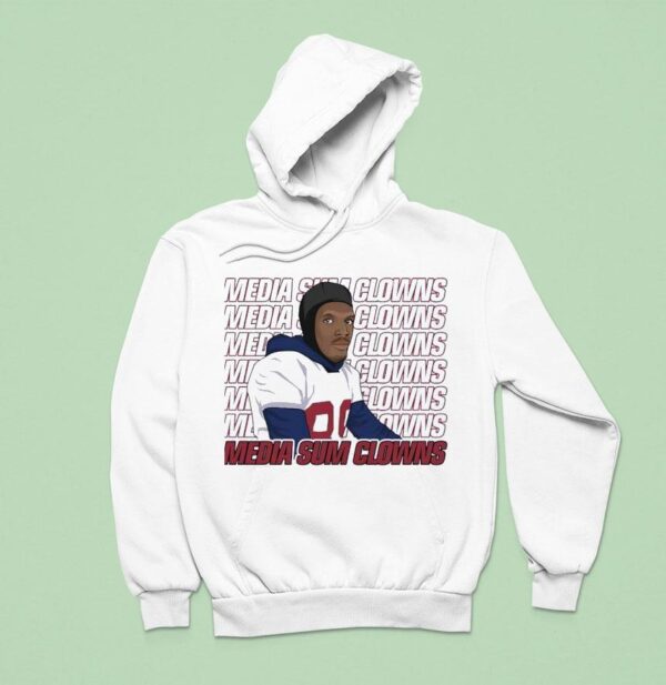 Media Sum Clowns Colin Kaepernick New York Giants Hoodie