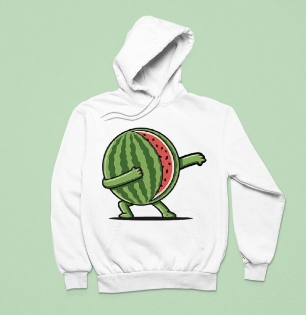 Melon Dab Cartoon Hoodie