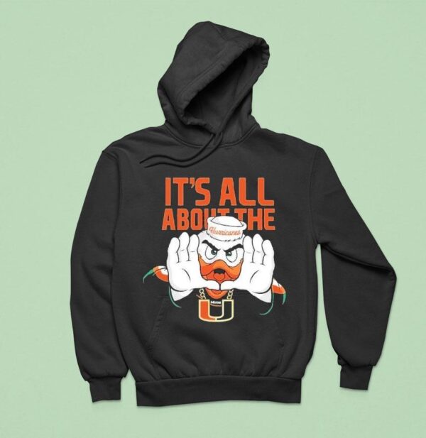 Miami Hurricanes It S All About The Flogrown Rally Masco Hoodie