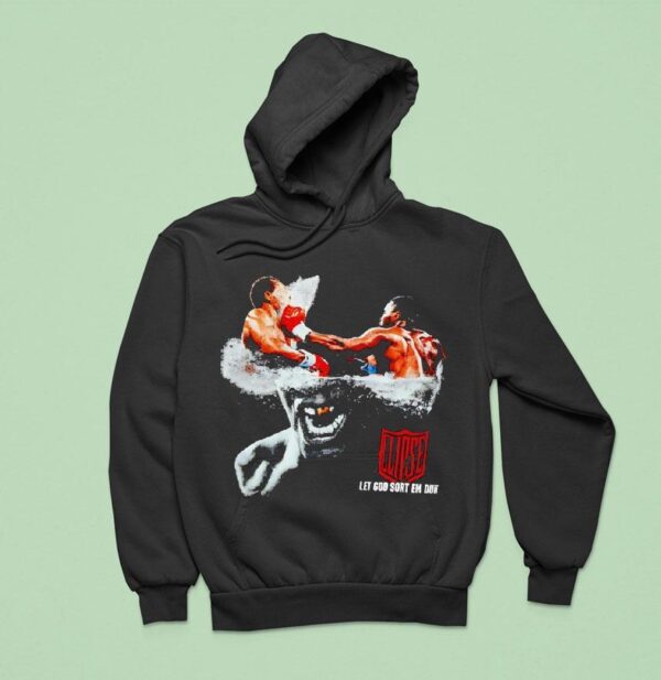 Mike Tyson Boxing Let God Sort Em Ou Hoodie