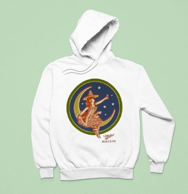 Miller High Life Girl In The Moon Hoodie