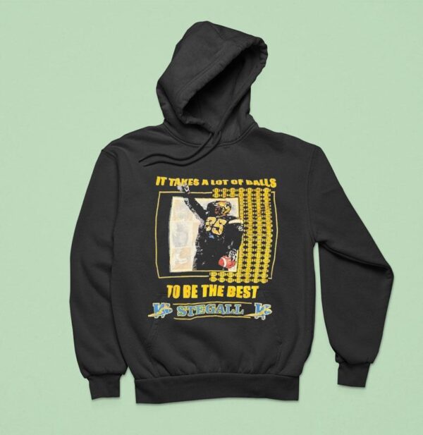 Milt Stegall It Takes A Lot Of Balls To Be The Best Winnipeg Blue Bombers Football Hoodie