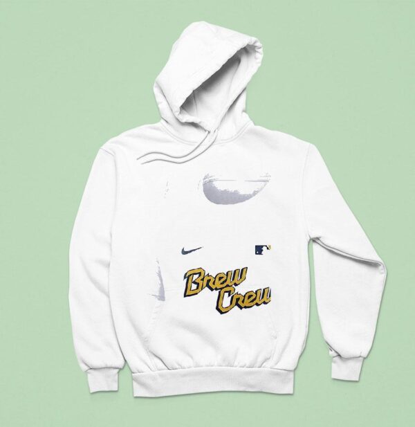 Milwaukee Brewers Crew Mlb Logo Hoodie
