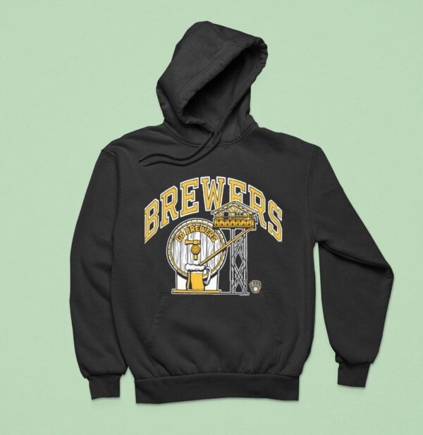 Milwaukee Brewers Go Brewers Vintage Hoodie