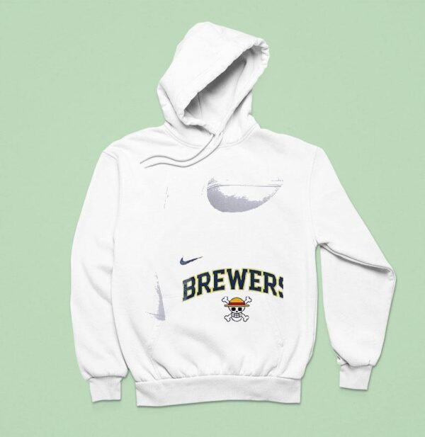 Milwaukee Brewers One Piece Logo Hoodie