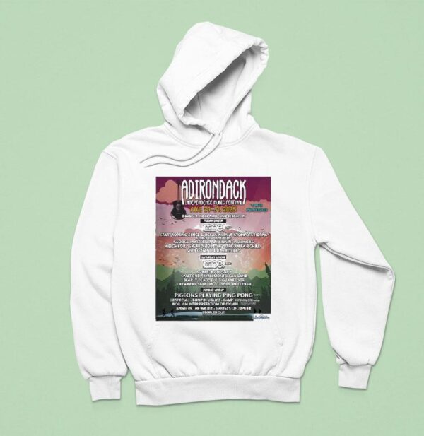 Moe Adirondack Independence Music Festival Line Up On August Th To Th In Lake George Ny At Charles R Wood Park Hoodie