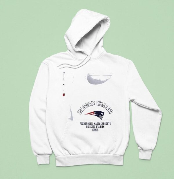 Morgan Wallen X New England Patriots I M The Problem Tour Hoodie
