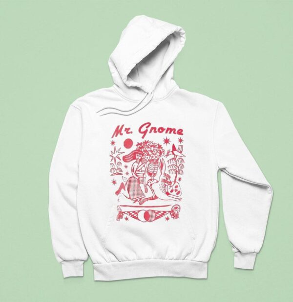 Mr Gnome Rabbit Ride Skeleton Hoodie