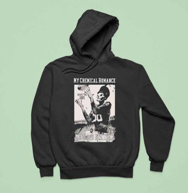 My Chemical Romance Homecoming Game Metlife Stadium August Football Hoodie