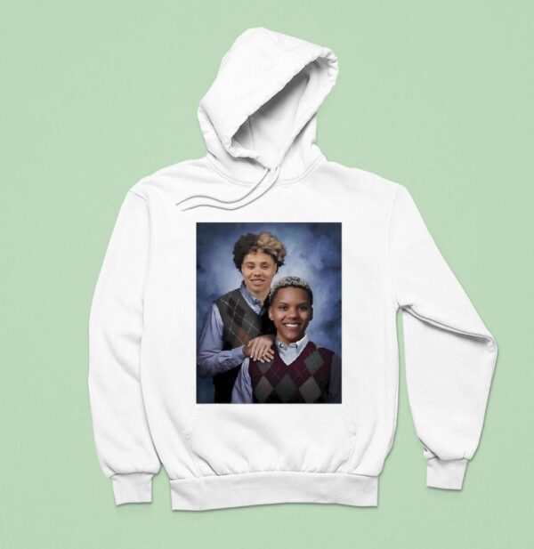 Natisha Hiedeman And Courtney Williams Step Brother Day Ladies Boyfriend Hoodie