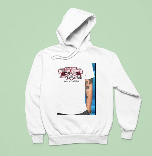 Ncaa Charles Schwab Field Omaha College World Series Arizona Wildcats Th Appearance Hoodie