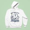 New York Style Bagels Served Fresh Daily Tennis Hoodie